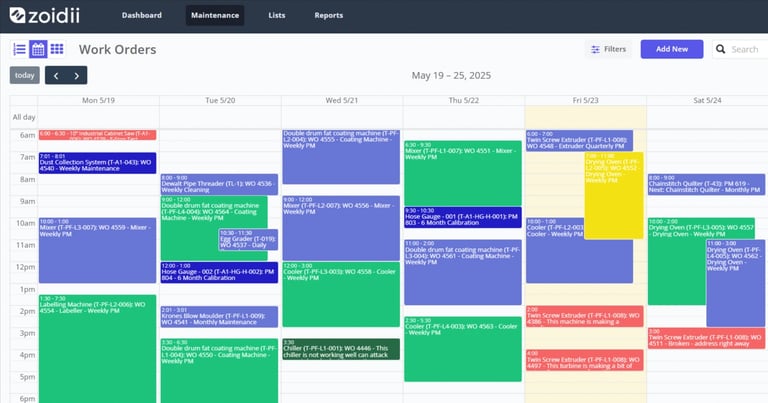 Zoidii Work Order Scheduler - Complete Overview