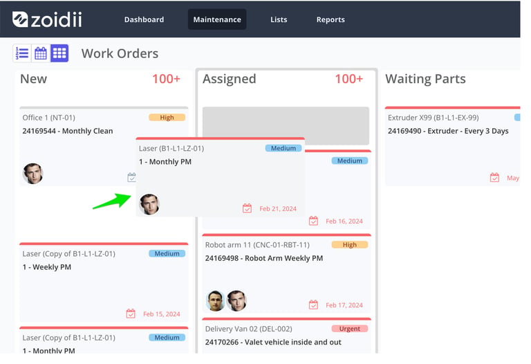 Guest Work Requests | Zoidii CMMS Software